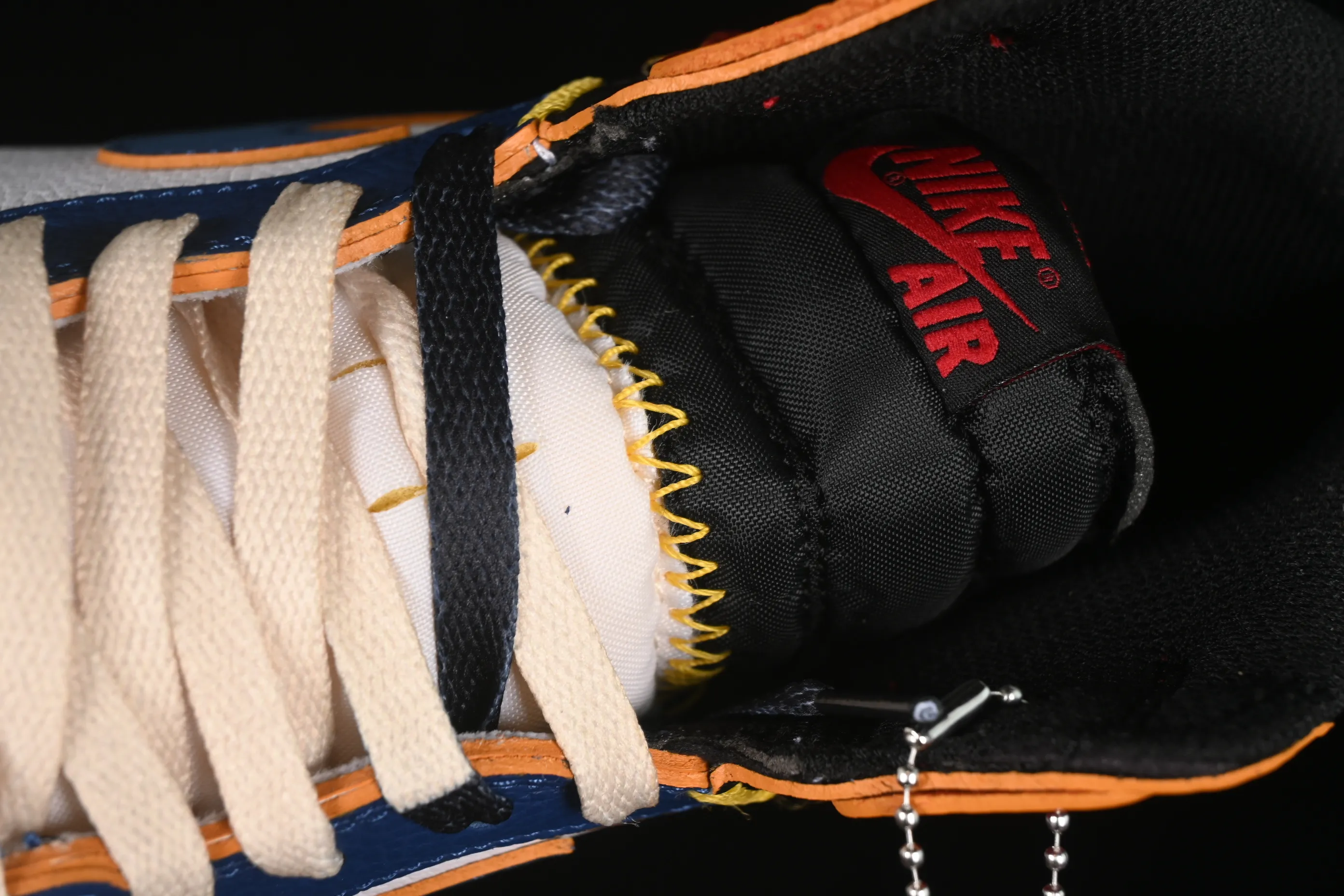 All categories Air Jordan Jordan series basketball shoes Air Jordan 1 High foreign trade version Air Jordan 1 x Union AJ1 Joe 1 limited joint four-color deconstruction splicing basketball shoes BV1300-146